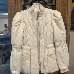 Elegant White Women's Jacket